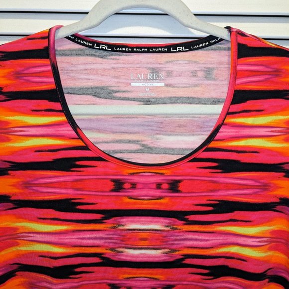 Lauren Ralph Lauren LRL Active T Shirt Womens Size Medium - Picture 6 of 9